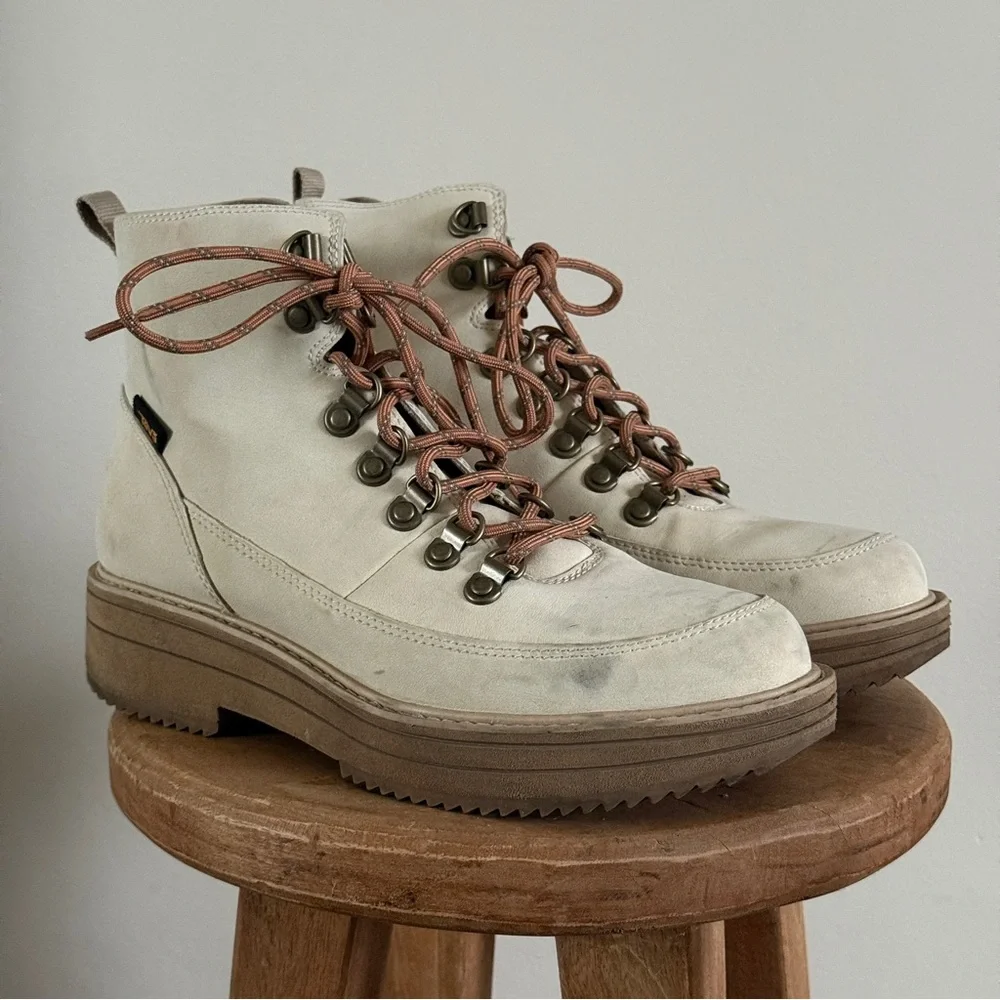 Teva Midform Boots in White - Picture 2 of 7